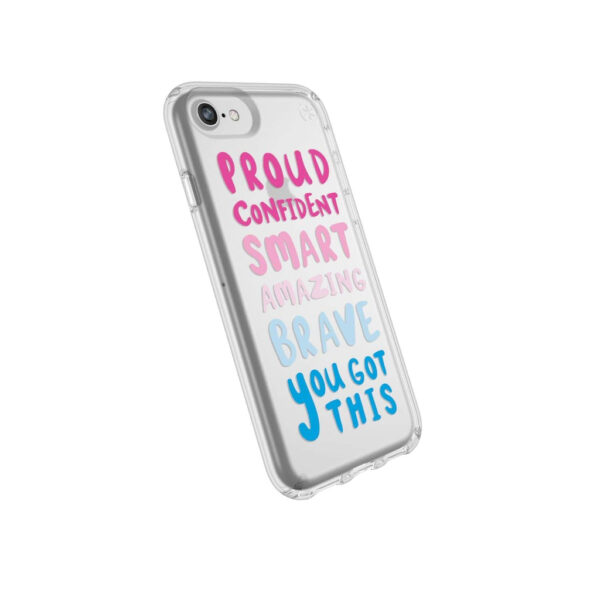 Presidio Clear + Print Crisis Text Line iPhone SE (2022/2020) / iPhone 8 Cases