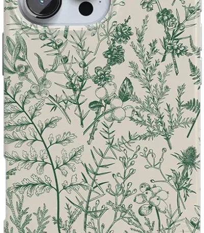 Sage Garden | Green Floral Case